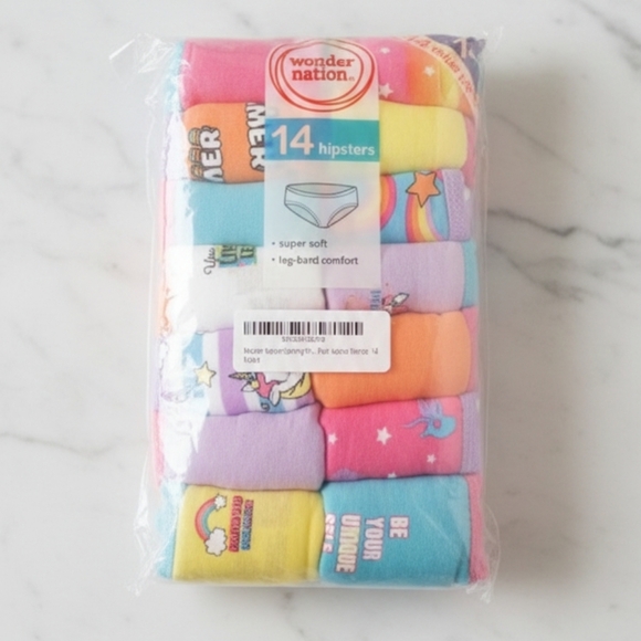 wonder nation Other - Girls 14pack Hipster briefs Size 14